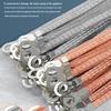 Grounding Cable: 2.5 Sq. Mm Soft Copper Jumper Wire for Distribution Box, Braided Flat Connector Tape.