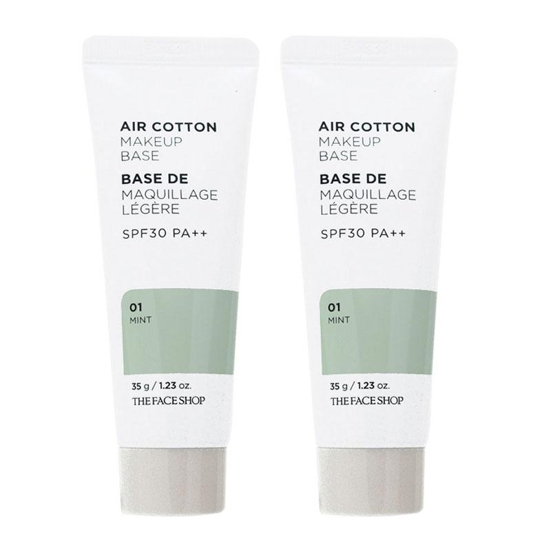 [1+1] [The Face Shop] Air Cotton Makeup Base 35g SPF30 PA++ FMGT K-Beauty Primer