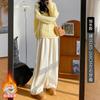 Knitted Yamamoto Pants Women's Spring and Autumn New Thin Loose Casual Straight-leg Pants Drape Wide-leg Pants White Pants