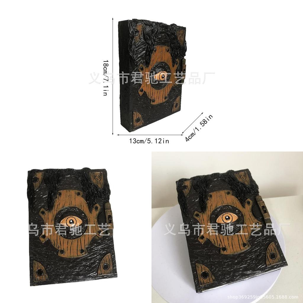 Buch der Toten Halloween Harz Dekorative Figur für Zuhause Party Geschenk