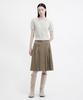 YOUTH Scoop-Neck H/S Knit Cardigan - Light Gray