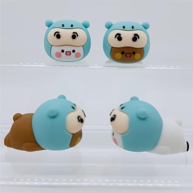 Kawaii Bubu Dudu ACG Toy Figure Lovely Yier Panda Bear Figure Toy Anime Accessories Cute Bear Doll Home Decor Christmas Gift