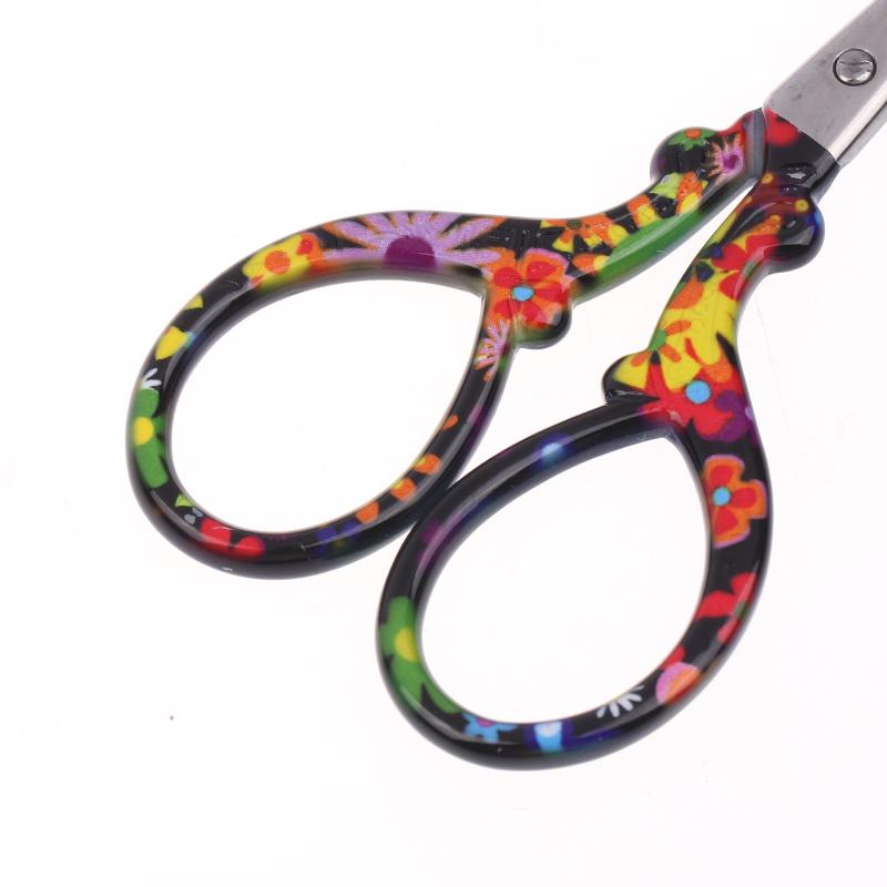 Sharp Embroidery Scissors Sewing Scissors With Leather Scissors Cover For Needlework Craft Sewing Handicraft Diy Tool