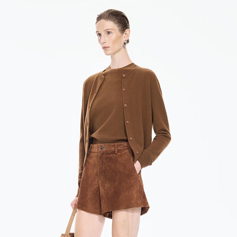 JNBY 2025 Autumn Wool Cashmere Cardigan