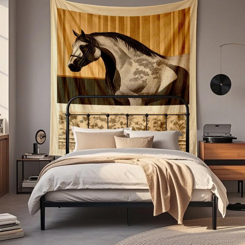 Digital Printed Deer Wall Tapestry Bedroom Living Room Decor Soft Fabric Hanging Art Decorative Cover