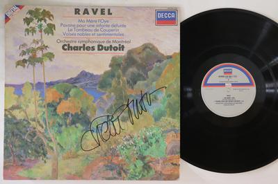 LP Record CHARLES DUTOIT - Ravel: Orchestral Works 4102541 DECCA 1984 UK Classical Used
