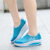 Sneakers for Women Summer Wedge Rocking Shoes Breathable Mesh Casual Shoes Thick Soled Women's Shoes Slip on Lazy Shoes