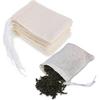30Pcs Reble Drawstring Muslin Bags, 3.94x3.15In Empty Spice Bags for Cooking, Tea Bag for Loose Tea, Natural Cotton Nut Milk Strainer Bag for Home