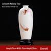 Taozhi New Chinese Gilded Ceramic Decorative Vase
