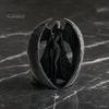 Gothic Desk Ornament 3D Printed Dark Goddess Figurine, Vintage Winged Women Sculpture Statue, Desktop Decoration for Home Office Living Room