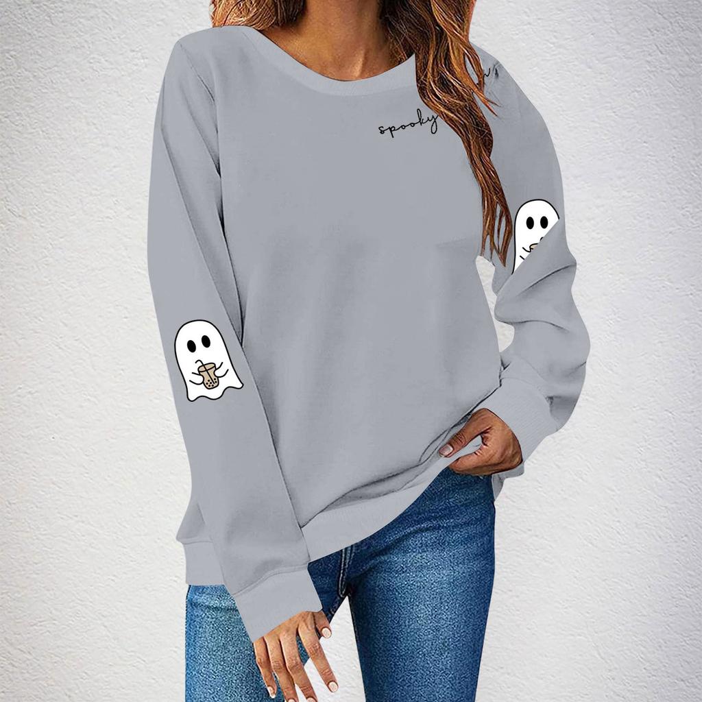 Women's Sweatshirt Long Sleeve  Casual Comfort Loose Lightweight Women's Sweatshirt