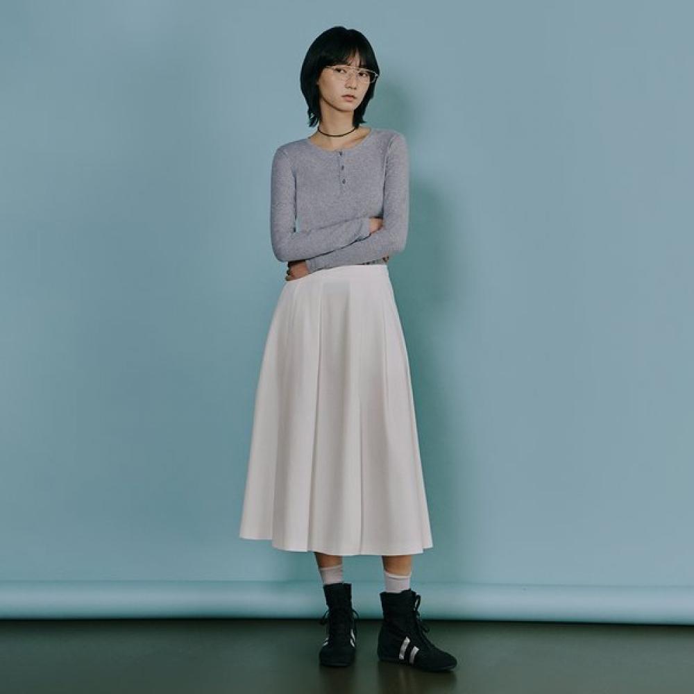 

Lap Flare Long Skirt As1ws264 LB (light beige)/S