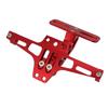Motorcycle License Plate Bracket CNC Aluminium Alloy     Motorcycle License Plate Holder