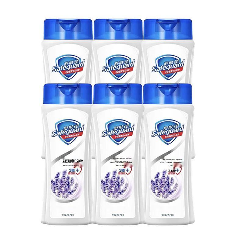 

Safeguard Healthy Soft Skin Lavender Shower Gel, 6 x 360g