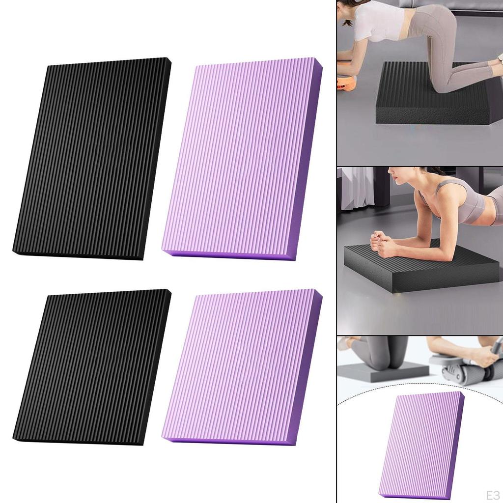 Balance Pad Cushion Sweatproof Wear Resistant Foam Mat Knee for Home Gym Workout