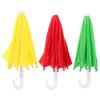 LEDMOMO Miniatureparaply, Sol- og Regnparaply, Sød DukkeParaply, Lille Paraply til Dukker, Dekoration, Legetøjsdukke, Kun DukkeParaply, Rekvisit,