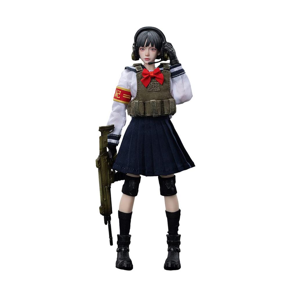 JOYTOY Kukyusha Frontline Chaos Amy Scale PVC ABS Painted Movable Figure 1/12 &