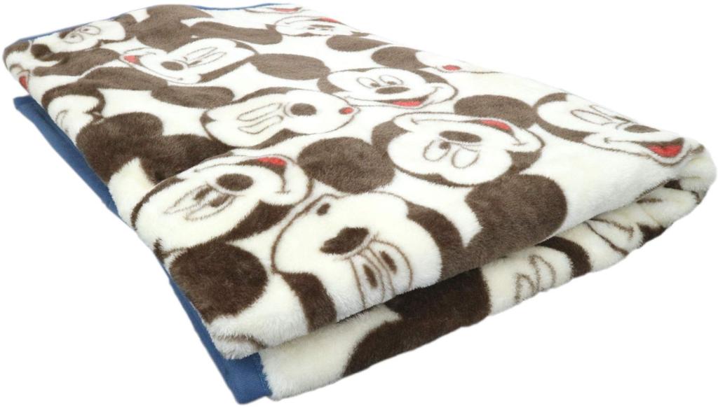 Marushin Disney Mickey Mouse 140 x 200 Faces Thick 2245016700 Blanket, cm, Mickey, Material,