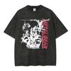 2026 Sommer Heißer Verkauf Metal Gear Solid 2 Sons of Liberty MGS2 Solid Snake Vintage Gewaschenes T-Shirt Herren Damen Hip Hop Punk Streetwear Übergroßes T-Shirt