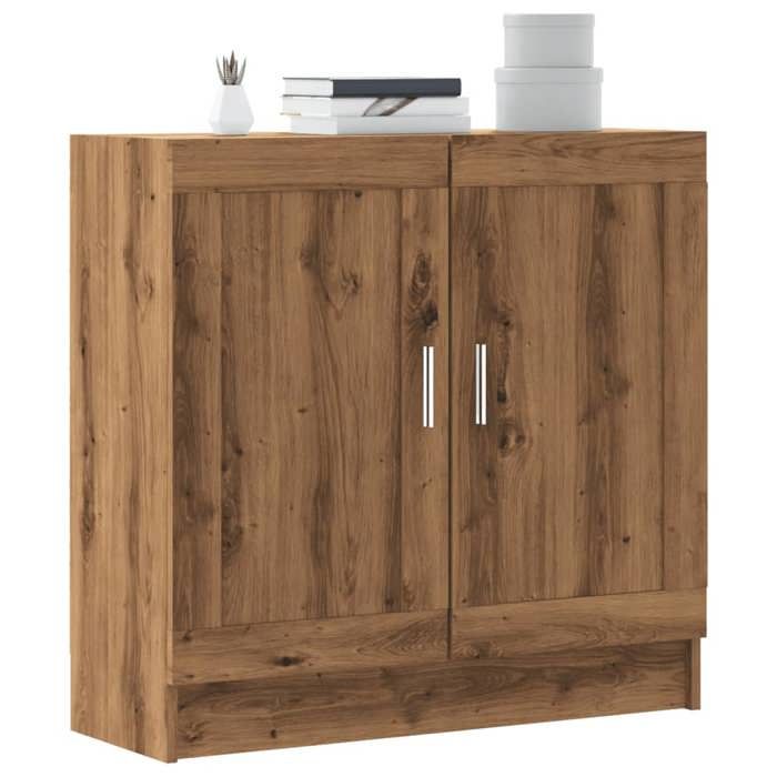 VidaXL Bibliothèque chêne artisanal 82,5x30,5x80 cm bois d'ingénierie, bibliothèque, armoire de rangement, support de 856147