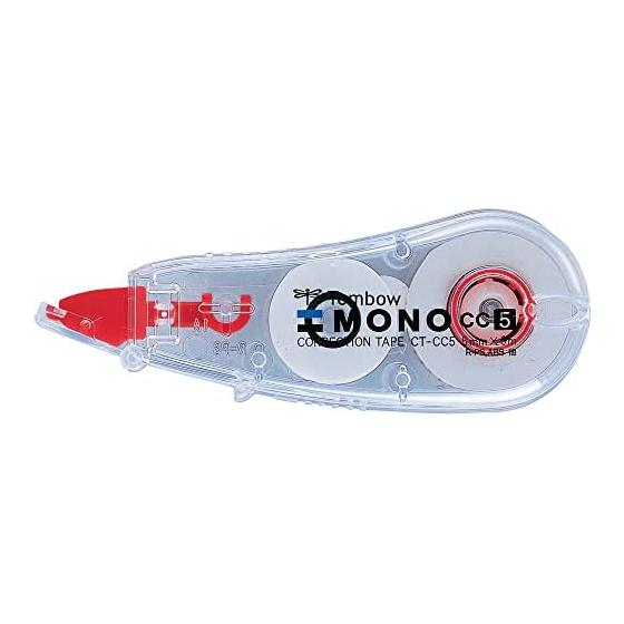 Tombow Pencil Correction Tape 5mm MONO Mono CC (Mini Size/High Adhesion Tape) Single Use Type 6m CT-CC5