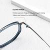 2024 Oversize Titanium Glasses Frame Men Luxury Square Myopia Optical Prescription TR90 Eyeglasses Women Male Ultralight Eyewear