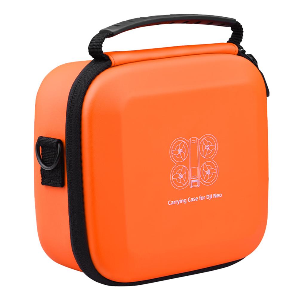 

Drone Carrying Case for DJI Neo Mini Travel Bag Waterproof Handbag Shockproof Carrying Box with Strap for Neo Drone Accessories помаранчевий