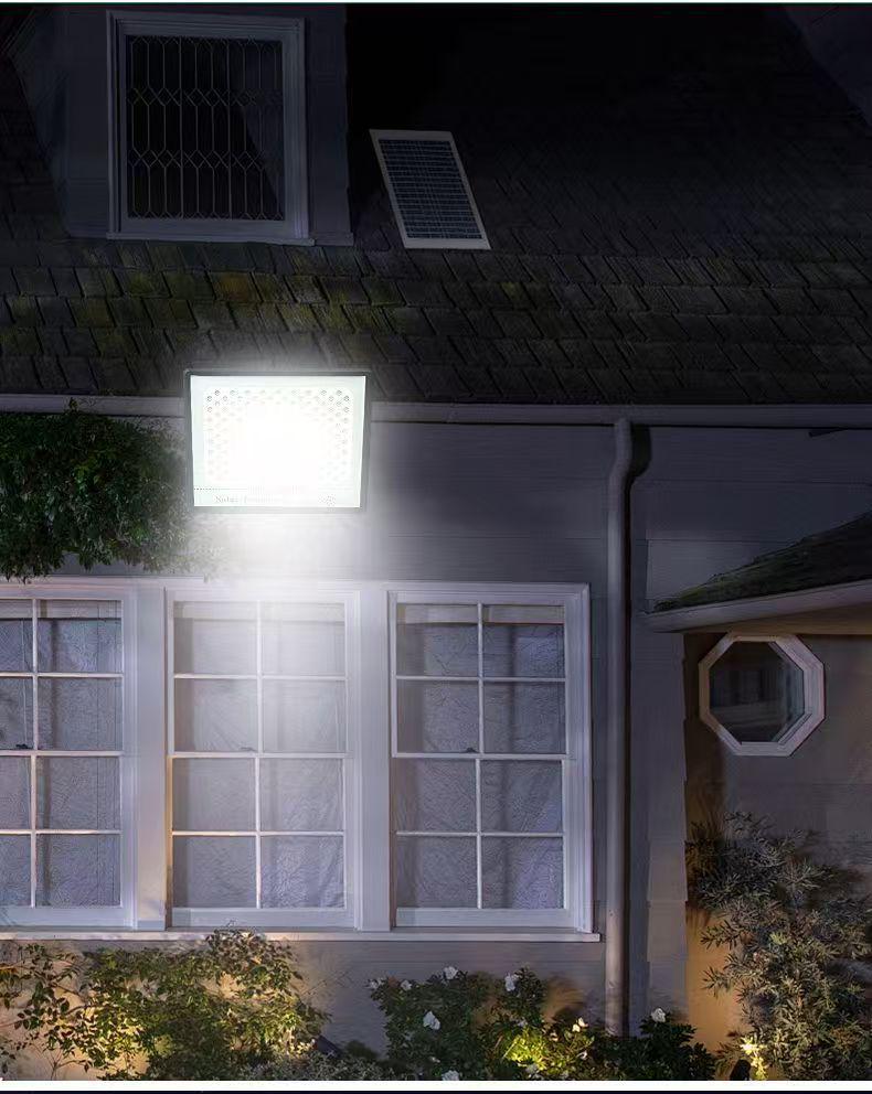 Starry Sky Super Bright Solar Wall Lights - Waterproof LED Floodlights for Outdoor Use