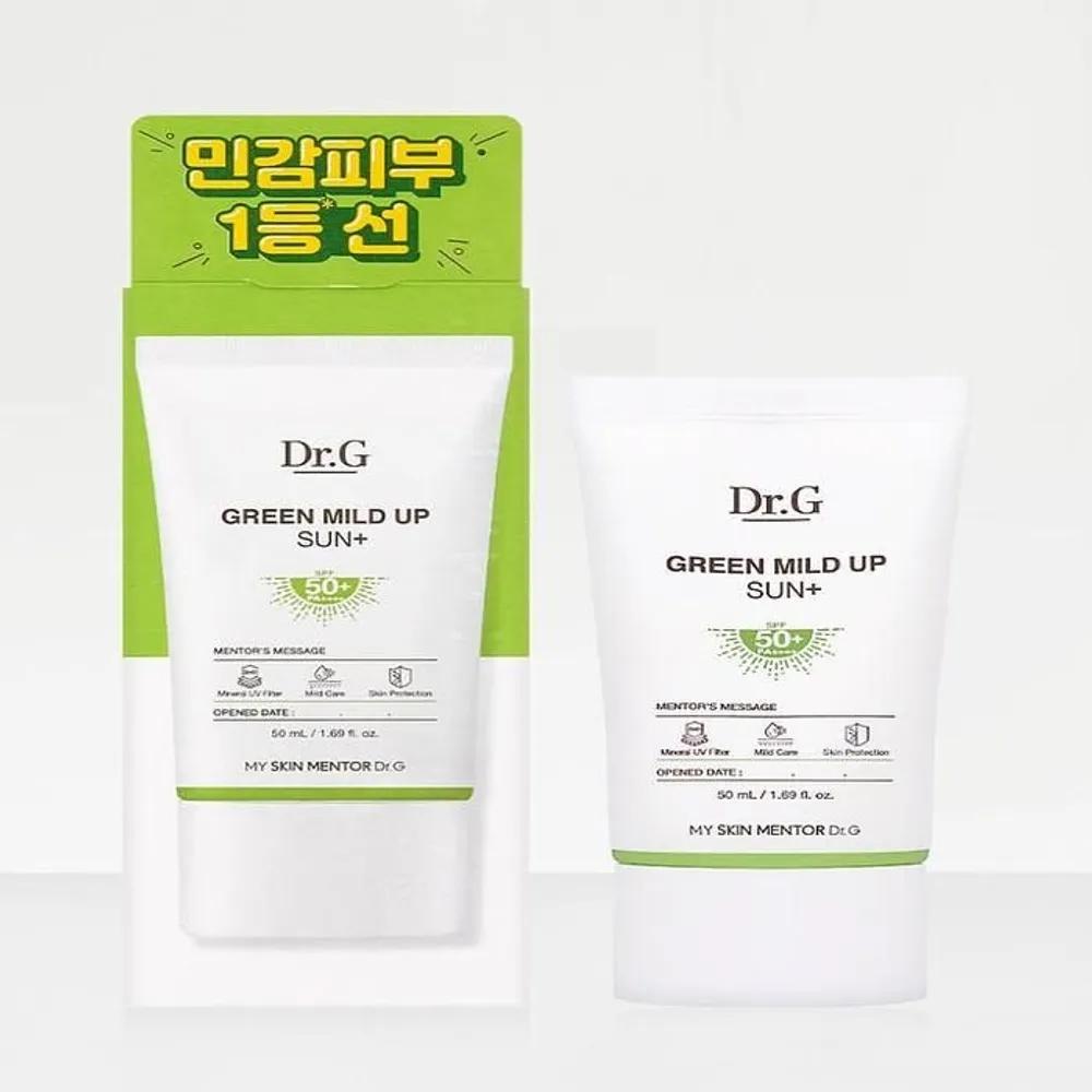 Dr.G Green Mild Up Sun Plus 50ml - Sunscreen Sensitive Skin Sunscreen Mineral Sunscreen (SH)