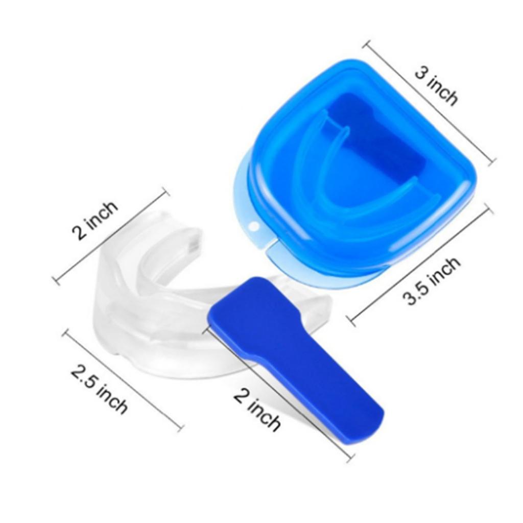 Teeth Grinding Guard Soft Comfortable Portable Improve Sleep Snoring Reducing Mouthpiece for