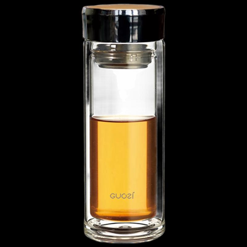 GUOZI GZ-S06 Double-Layer Glass Insulated Cup