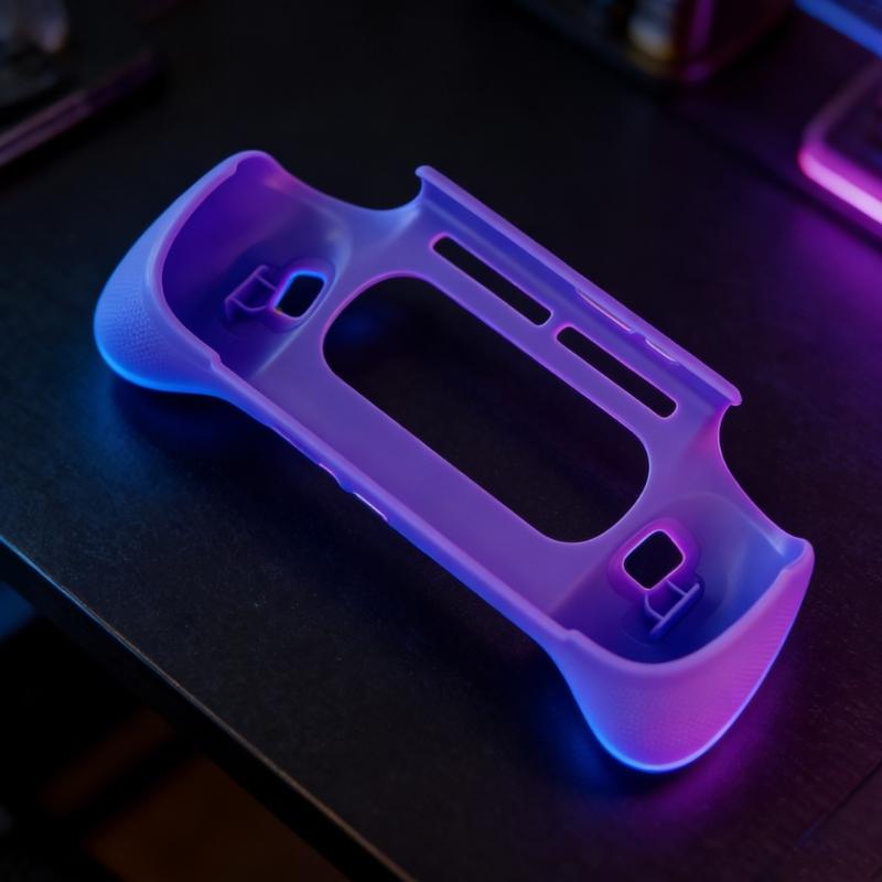 TPU Grip Case for  6 Wear Resistant Game Console Protective Handle Cover Waterproof Ergonomic Soft Grip
