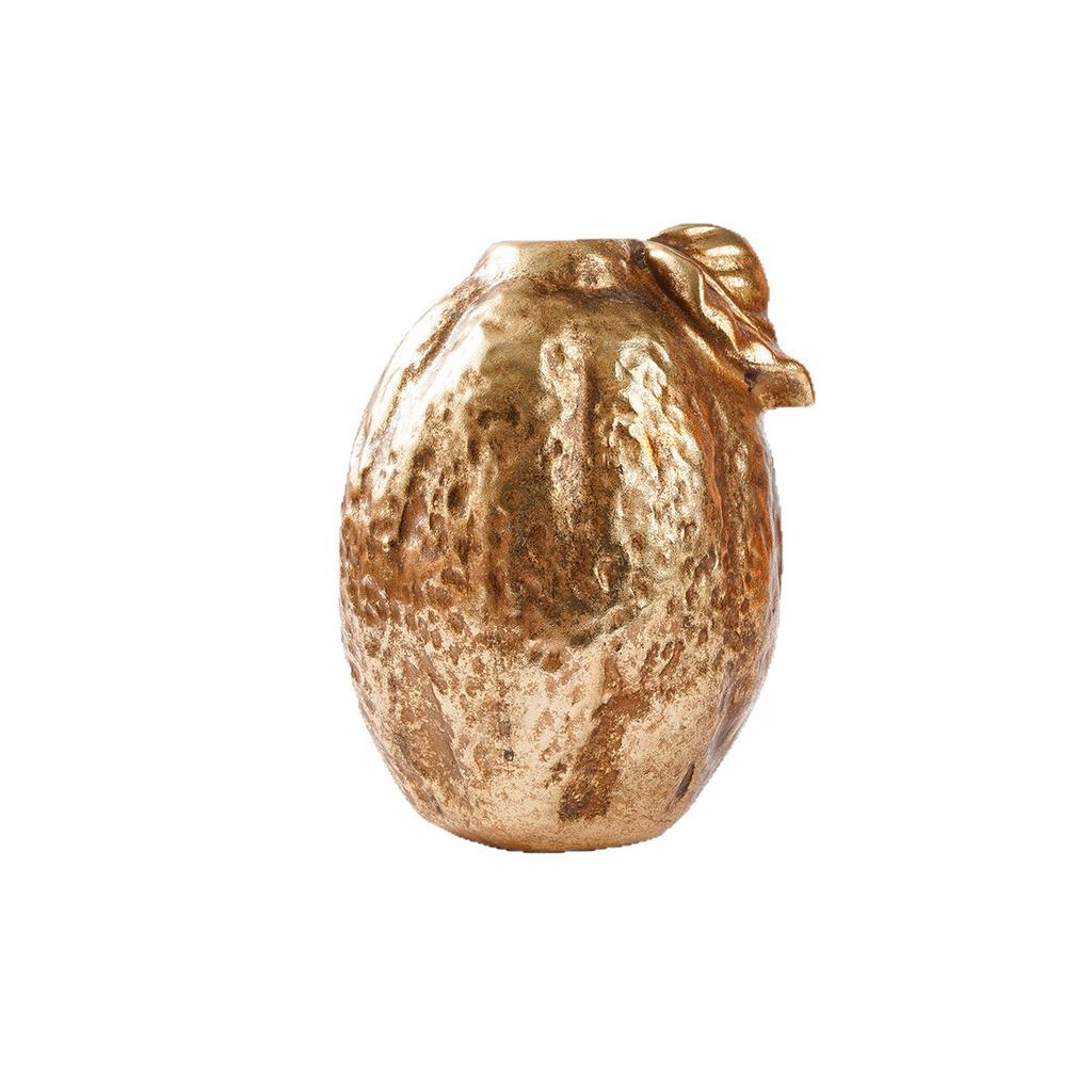 Ceramic Vase Golden Star Fruit Vase Simulated Fruit Ornaments Lemon Flowerpot Flower Arrangement Accessories Home Decoration