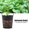 10Pcs Plastic Mesh Plant Basket for Hydroponic Plants,  , Breathable, Efficient Growth, Plant Marking with Grooved Mesh, Differentiation