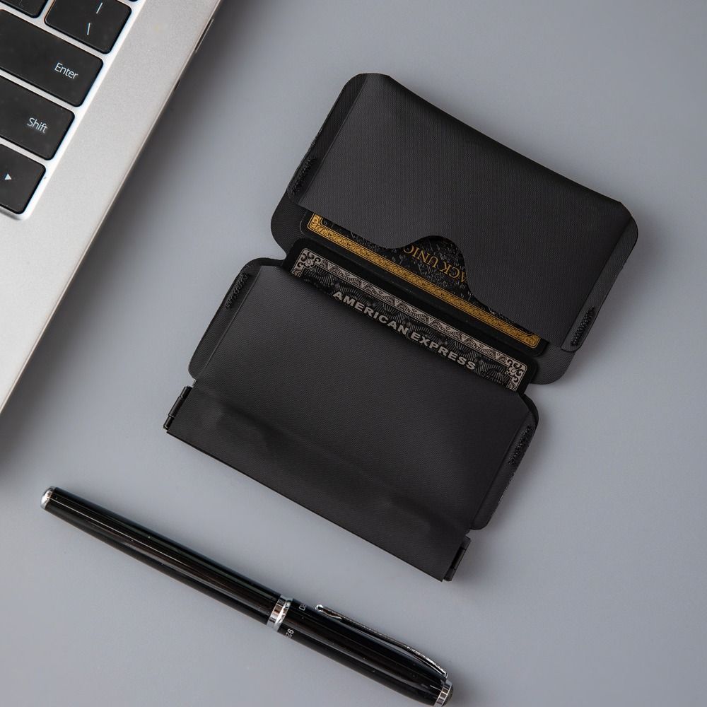 Ultra-Light Magnetic Coin Purse Magnetic Buckle ID Business Card Holder EDC Pouch Commuting