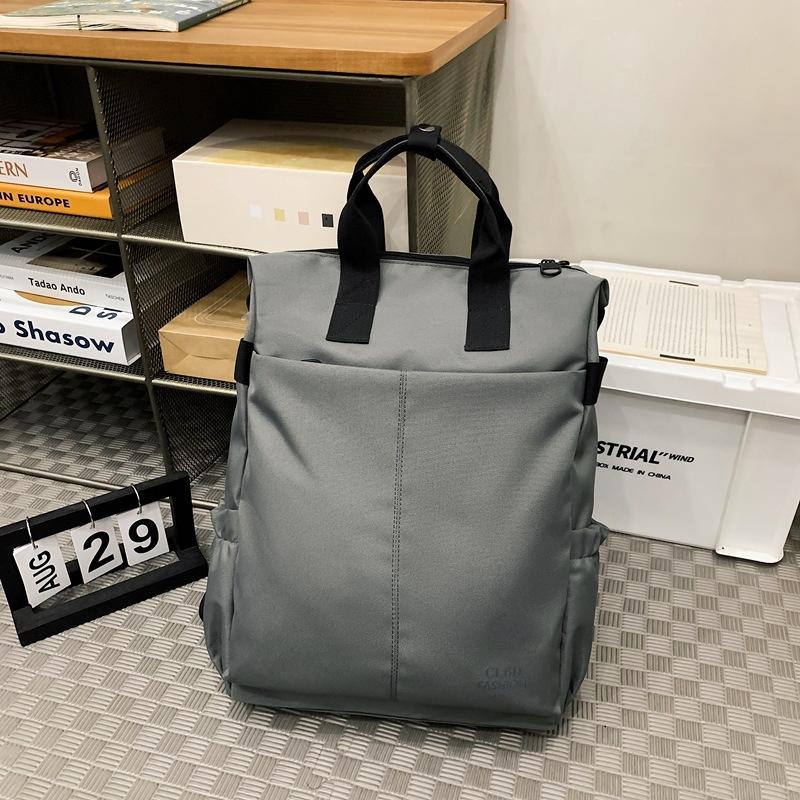 Large Capacity Backpack Male Middle School Student Schoolbag Female Travel Laptop Bag
