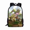 Square Man School Bag Cartoon Backpack Minecraft Backpack Game Printing Large Capacity