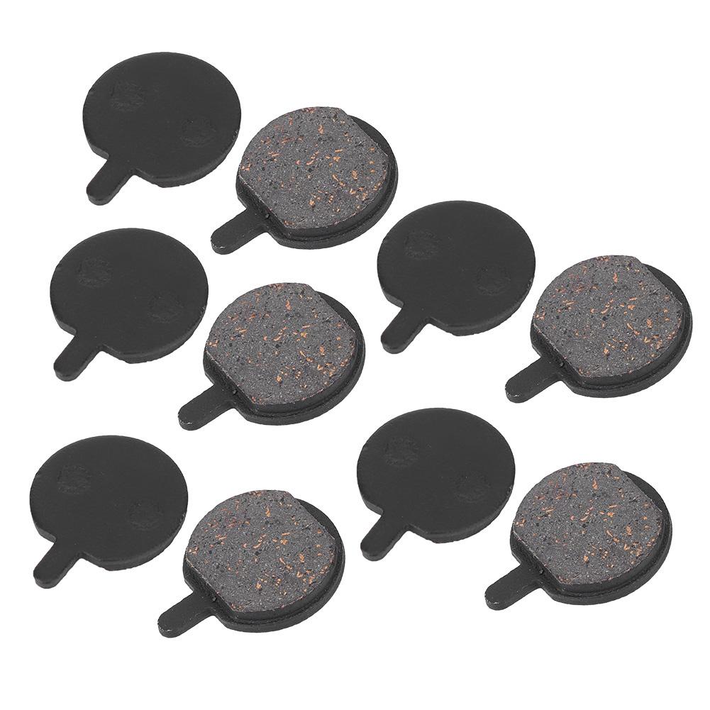 5 Paar L-02 schwarzes Harz langlebig stumm Mountainbike Scheibenbremsbelag Fahrrad Radfahren Zubehör