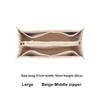 Large Capacity Tote Bag Organizer Makeup Storage Felt Insert Bag Organizer Custom Size Insert Bags for Toiletries Accessories