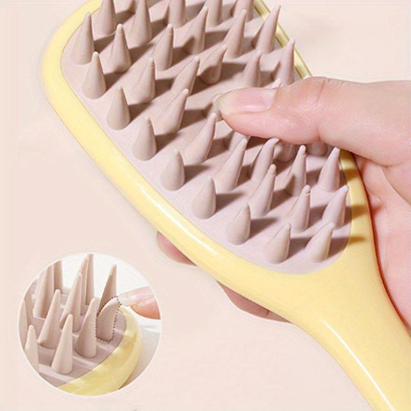 Long Handle Shampoo Brush Silicone Scalp Massage Comb Hair Washing Brush Head Massager Bath Brush Body Scrubber Hair Accessories