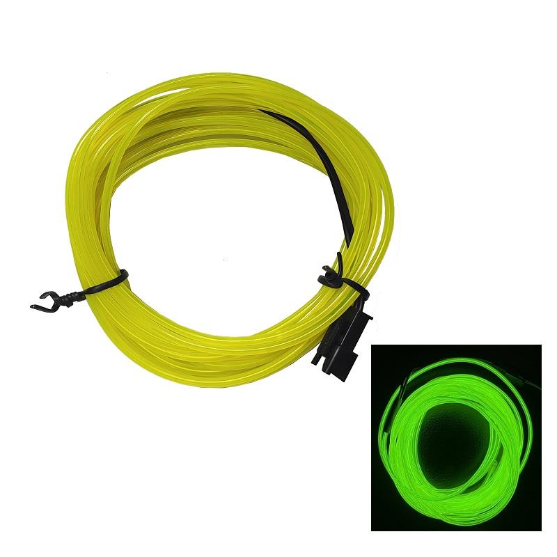 10M/5M/3M/1M Glow EL Wire Cable LED Neon Christmas Dance Party DIY Costumes Clothing Luminous Car Light Decoration Clothes Ball Neon Lights 4