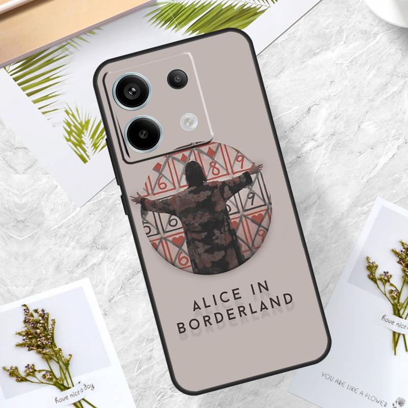 Alice in Borderland Case For Xiaomi Redmi Note 13 14 Pro 12 11 10 9 11S 12S Redmi 15 10C 12C 13C 14C 15C Cover
