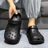 2025 Sommer Lochschuhe Eltern-Kind Oberbekleidung atmungsaktiv rutschfest Watschuhe einfach pendeln zwei Tragelochschuhe
