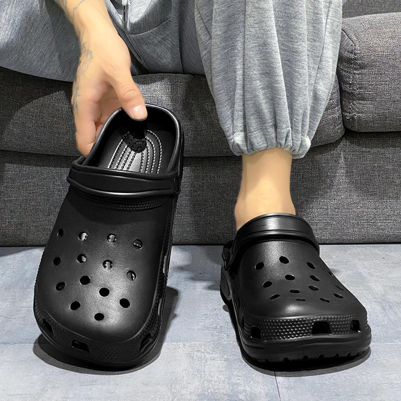 2025 Sommer Lochschuhe Eltern-Kind Oberbekleidung atmungsaktiv rutschfest Watschuhe einfach pendeln zwei Tragelochschuhe