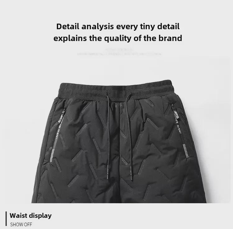 Mångsidiga Varma Bomullsbyxor för Höst och Vinter