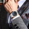 Original CHENXI Watch Fashion Elegant Silver Steel Strip Calendar Quartz Wristwatch Luminous Waterproof Men's Watches