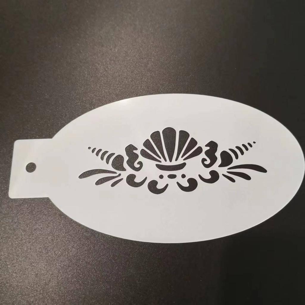 New Face Painting Stencils Templates Professional Body Art Dolphin Deer Butterfly Plastic Makeup Tools