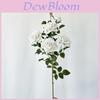 Silk Flower Welcome Rose Hotel Restaurant Decor For Photography And Event Display