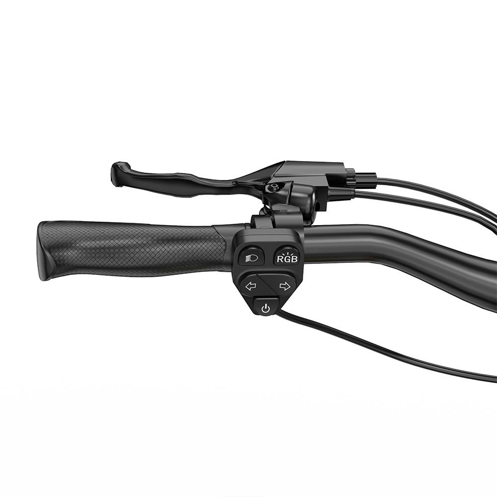 Electric Scooter OOTD 1400W Motor Fully Suspended Adult Electric Scooter 48V 20AH Dual Disc Brake Max Range 70Km SR1