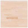 342944 vidaXL Square Table Top 60x60x4 Cm Solid Untreated Oak Wood